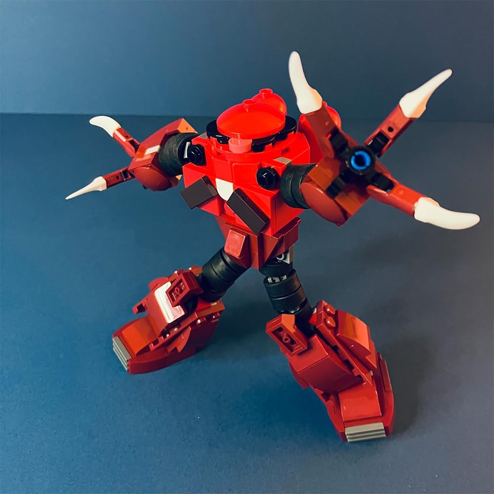 Future Mecha Warrior – Juego de ladrillos de construcción, juguete robot Msm-07s, figura de acción coleccionable, regalo para fanáticos, adecuado