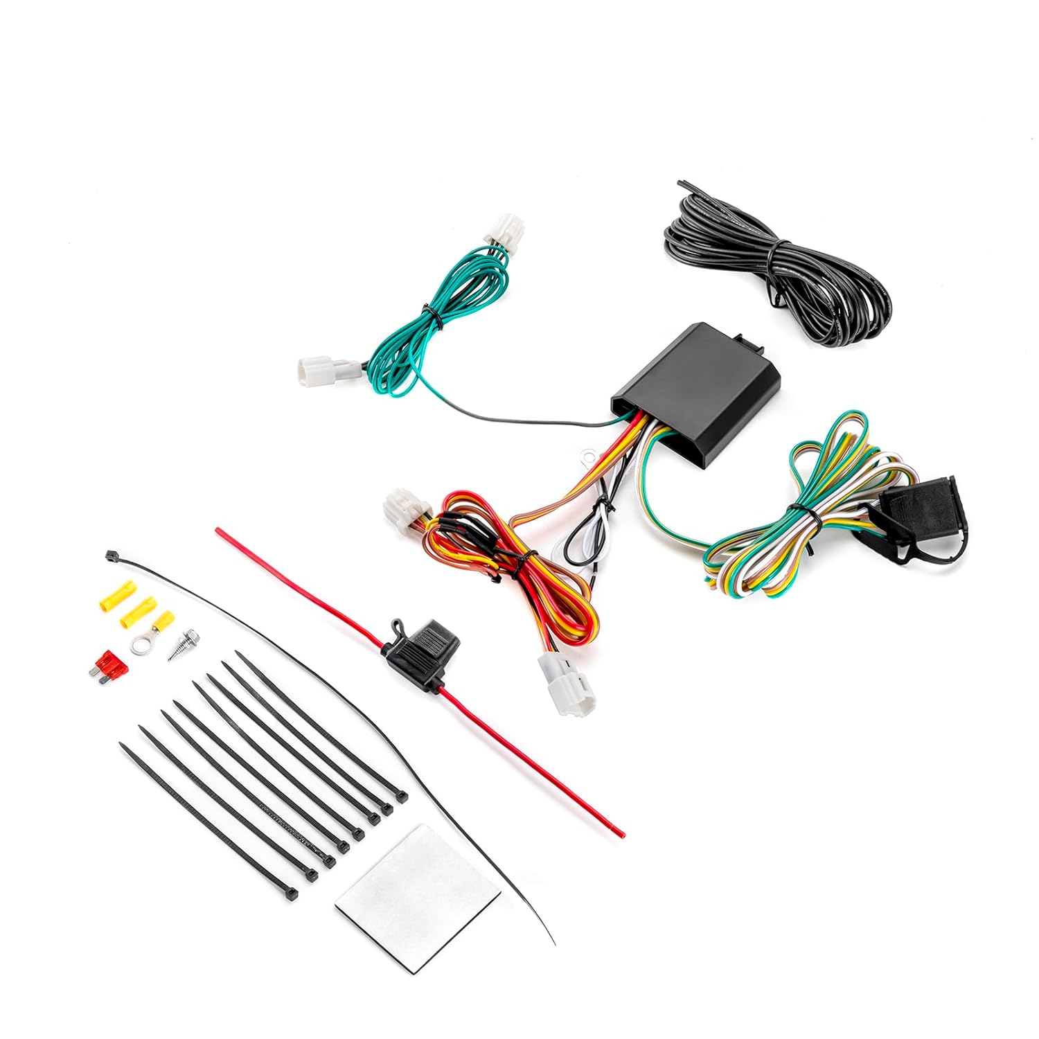WeiSen Arnés de cableado de remolque personalizado de 4 pines compatible con Nissan Rogue 2008-2020, Infiniti G25, G35, G37, Q60 2007-2015, kit de