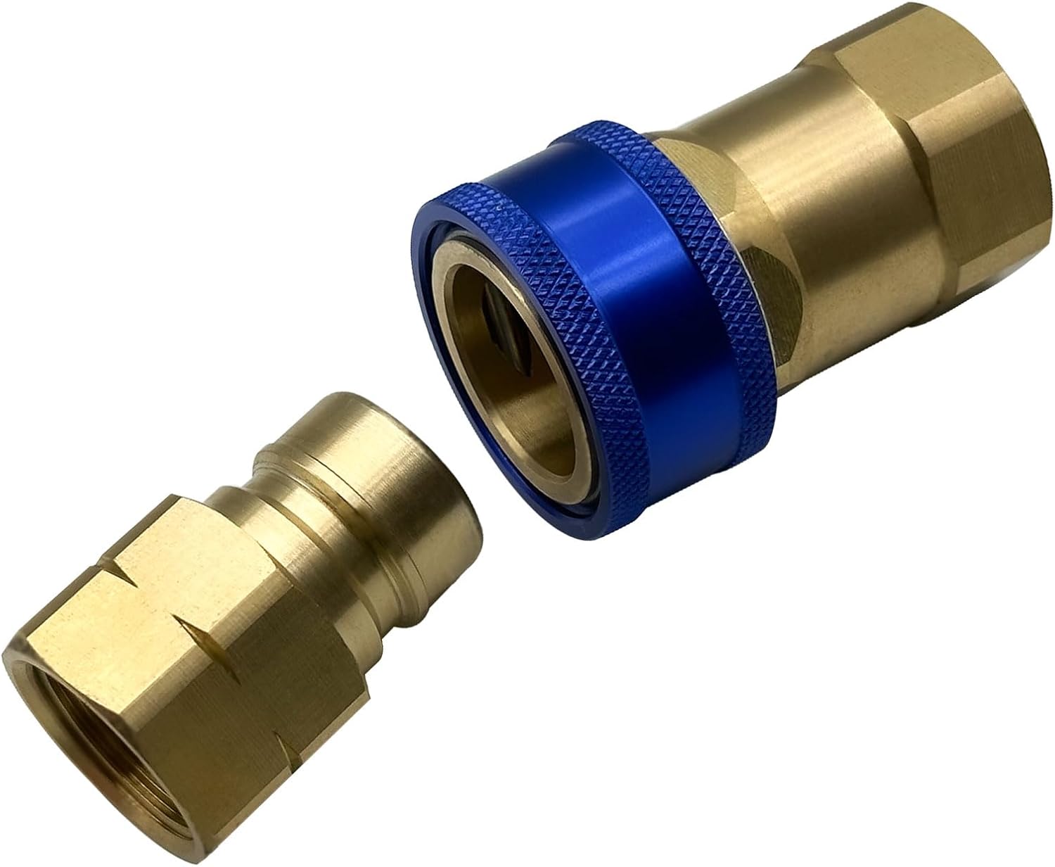 A75 Conexión de desconexión rápida, 34 de pulgada, apagado térmico automático, conectar el aparato de gas, (2 piezas)