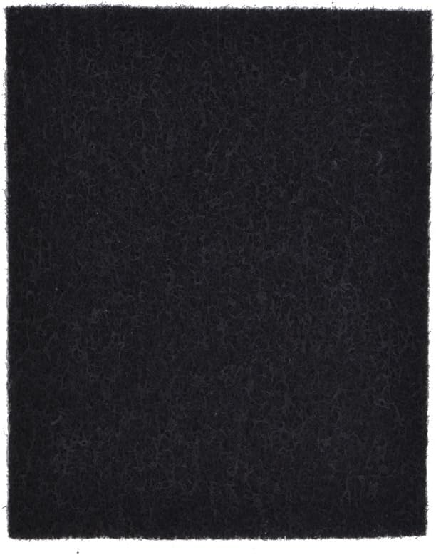 Paquete de 6 cajas de arena para gatos de carbón negro con filtro de repuesto con capucha para gatos, sartenes, filtros de olor de carbono (6.5 x 6