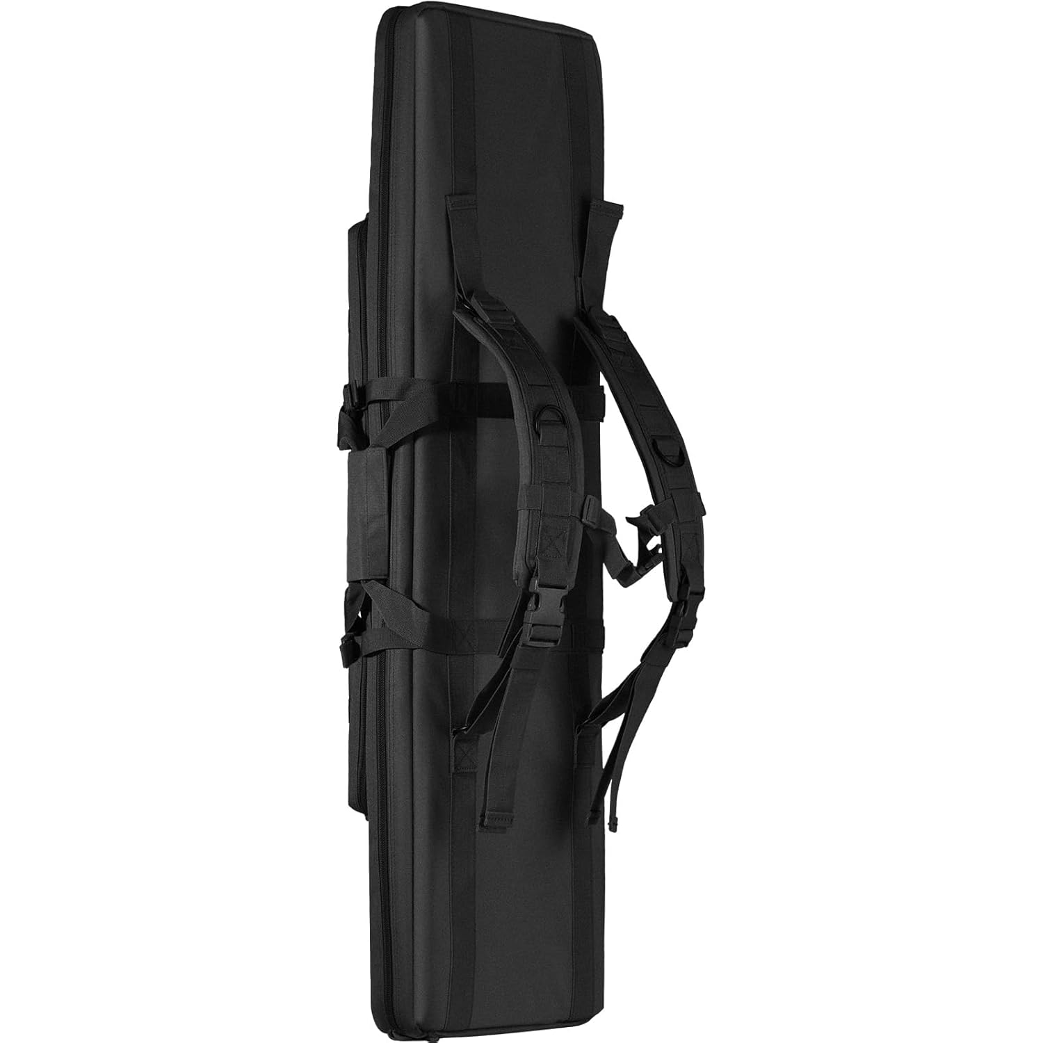 VEVOR Bolsa para rifles, bolsa táctica doble larga para pistola de 36 pulgadas, funda suave para rifle con cremallera con bloqueo, asa portátil y