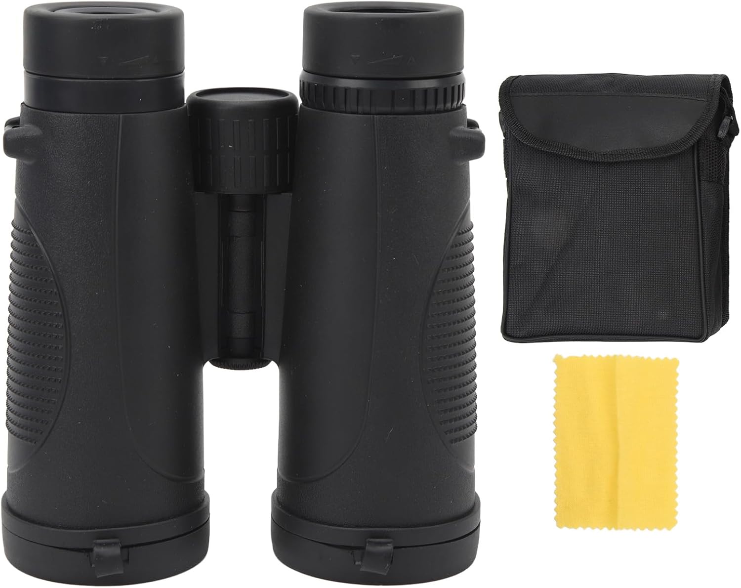 Binoculares HD, prismáticos de viaje profesionales ajustables con lente objetivo de 1.654 in impermeable para adultos para observar la luna