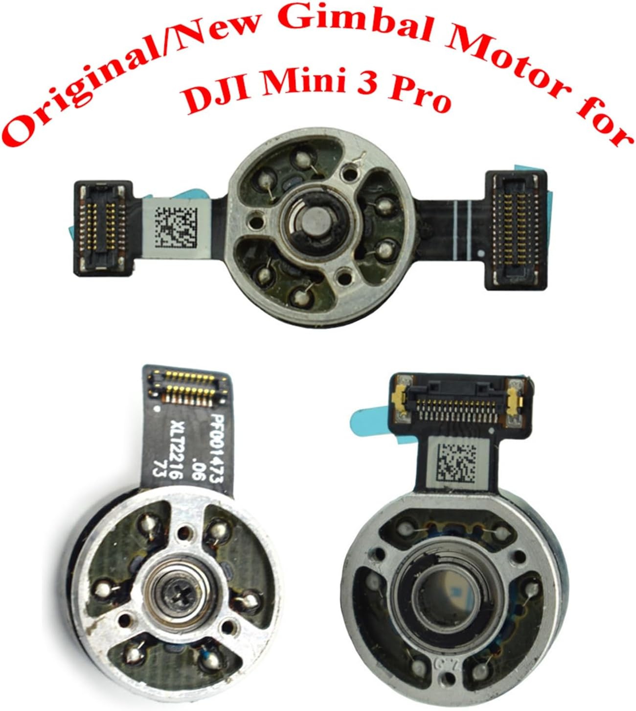 Reemplazo del motor de guiñadarollopaso de cámara cardán para piezas de reparación D-JI Mini 3 ProMini 3 Drone (color  motor de paso)