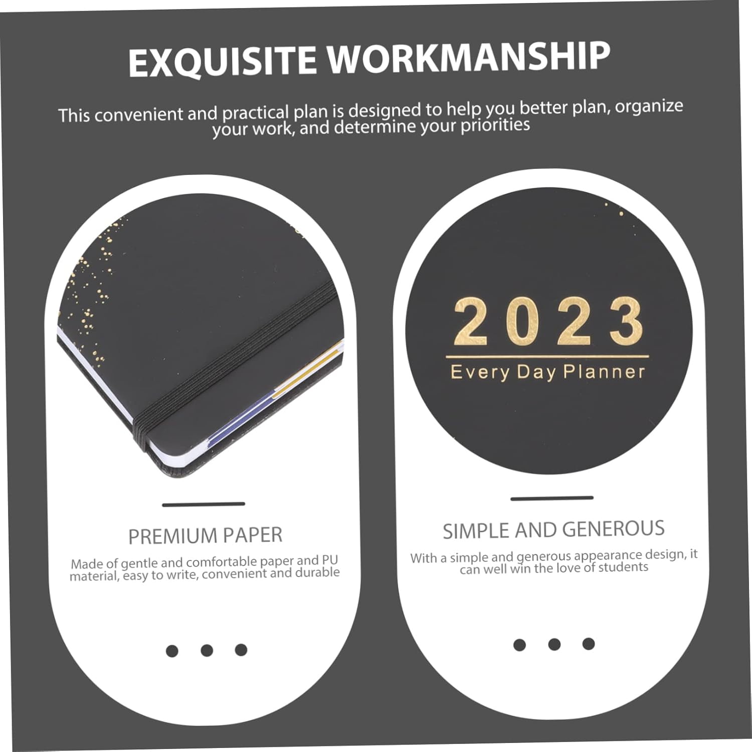 MAGICLULU 3pcs 2023 Agenda Book Today Planner Household Planner To Do List Notepad 2023 Year Planner Weekly Planner Agenda Planners 2023 Notepad