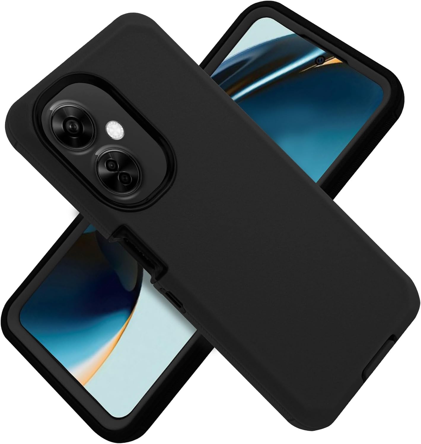 6goodeals Funda para Oneplus Nord N30 5G, Defender Case Heavy Duty a prueba de golpes a prueba de polvo con clip para cinturón Funda protectora