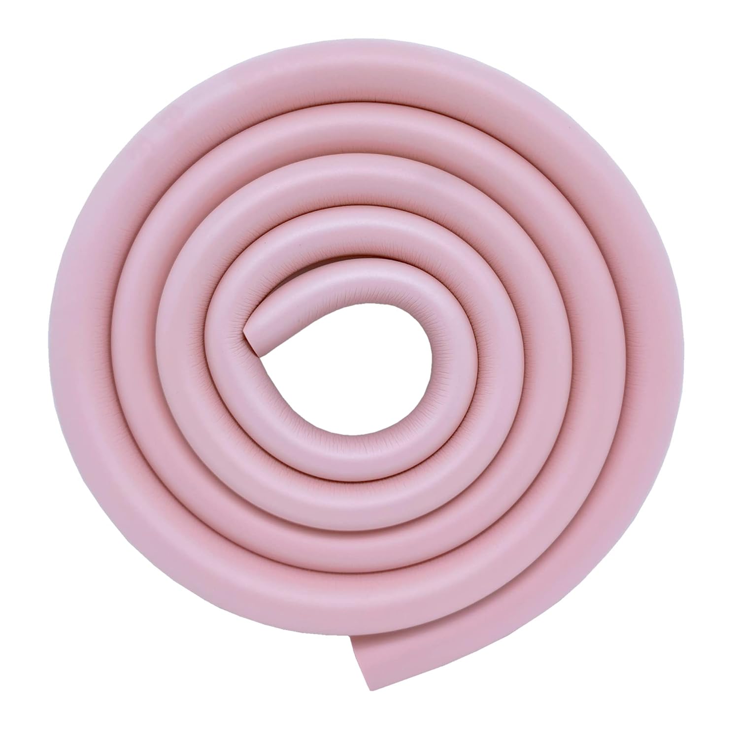 M2cbridge U forma extra gruesa muebles mesa borde protectores espuma bebé seguridad parachoques protector 6.5 pies (rosa)