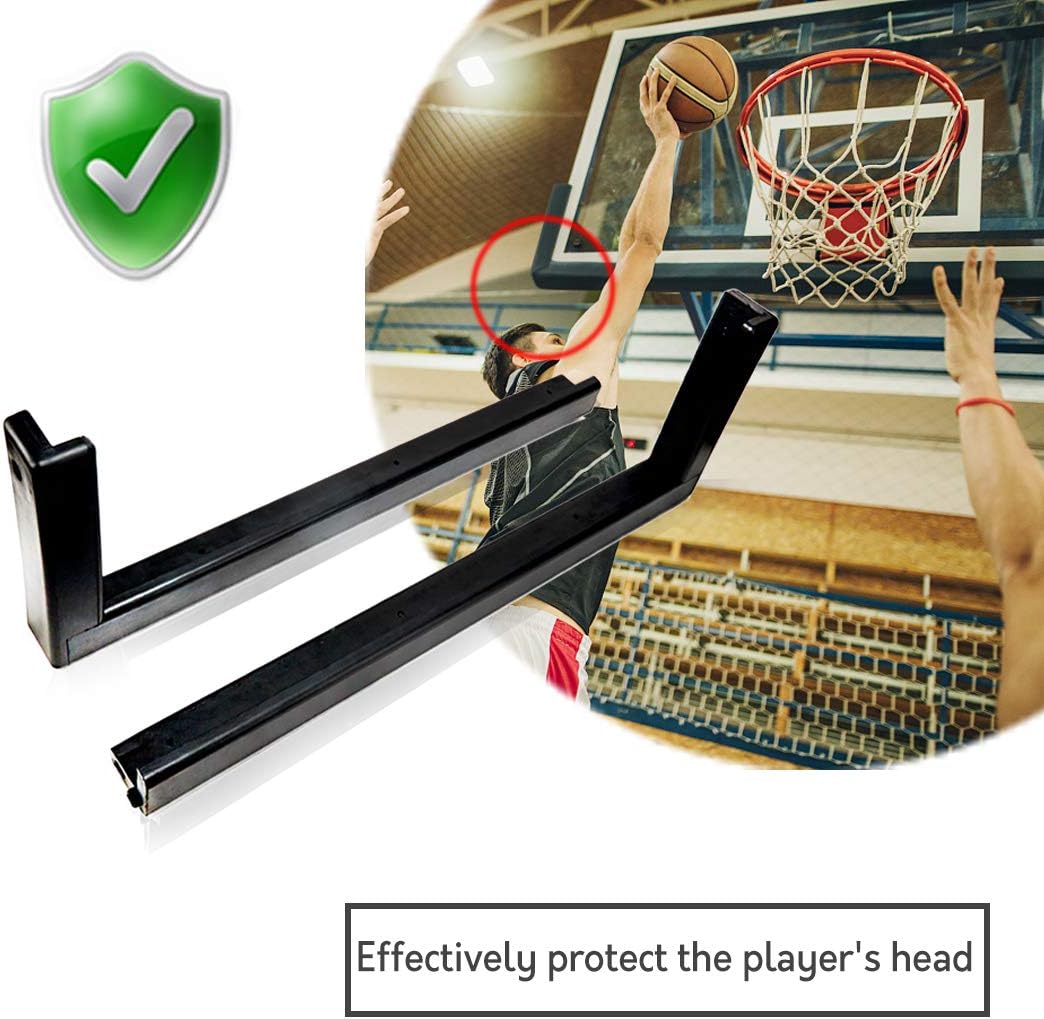 Acolchado universal para tablero de baloncesto de estilo profesional para sistemas de baloncesto de 48, 54, 60, 72 pulgadas, para exteriores e