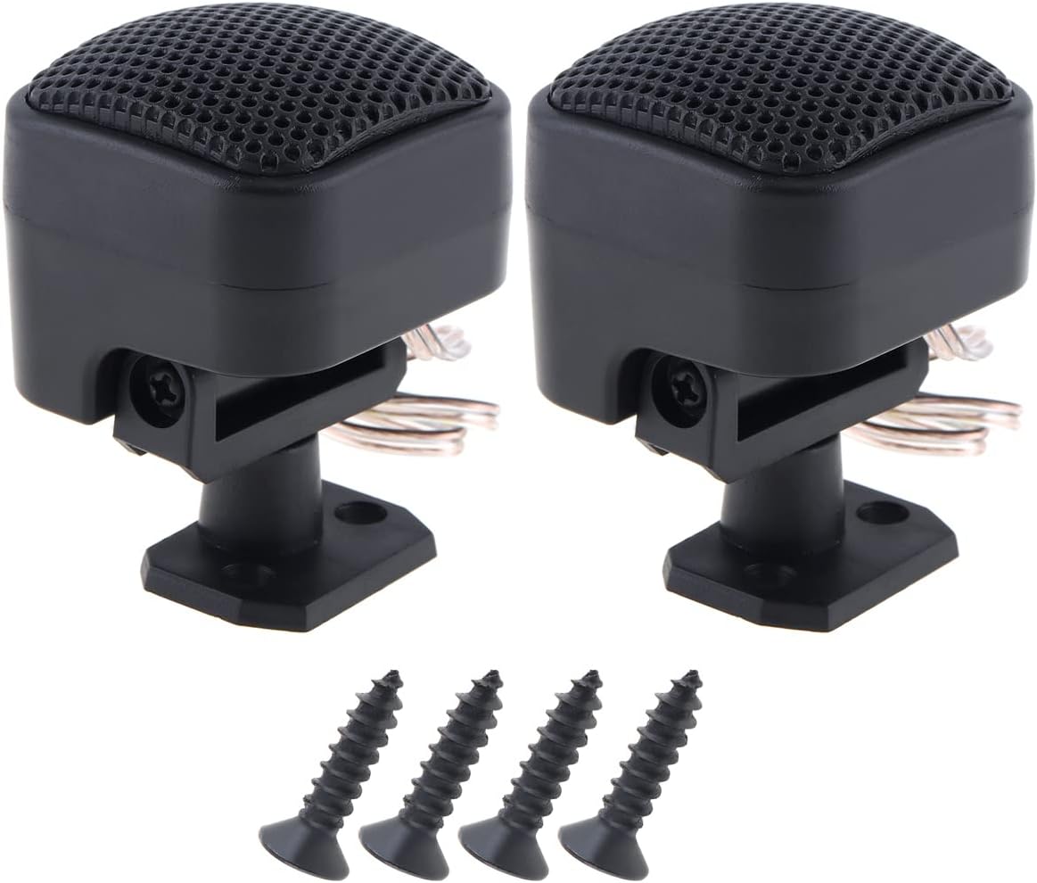 2 unids TP-004A altavoz del tweeter del coche 500W 12V 4ohm alta eficiencia mini altavoces de tweeter para el sistema de audio del coche