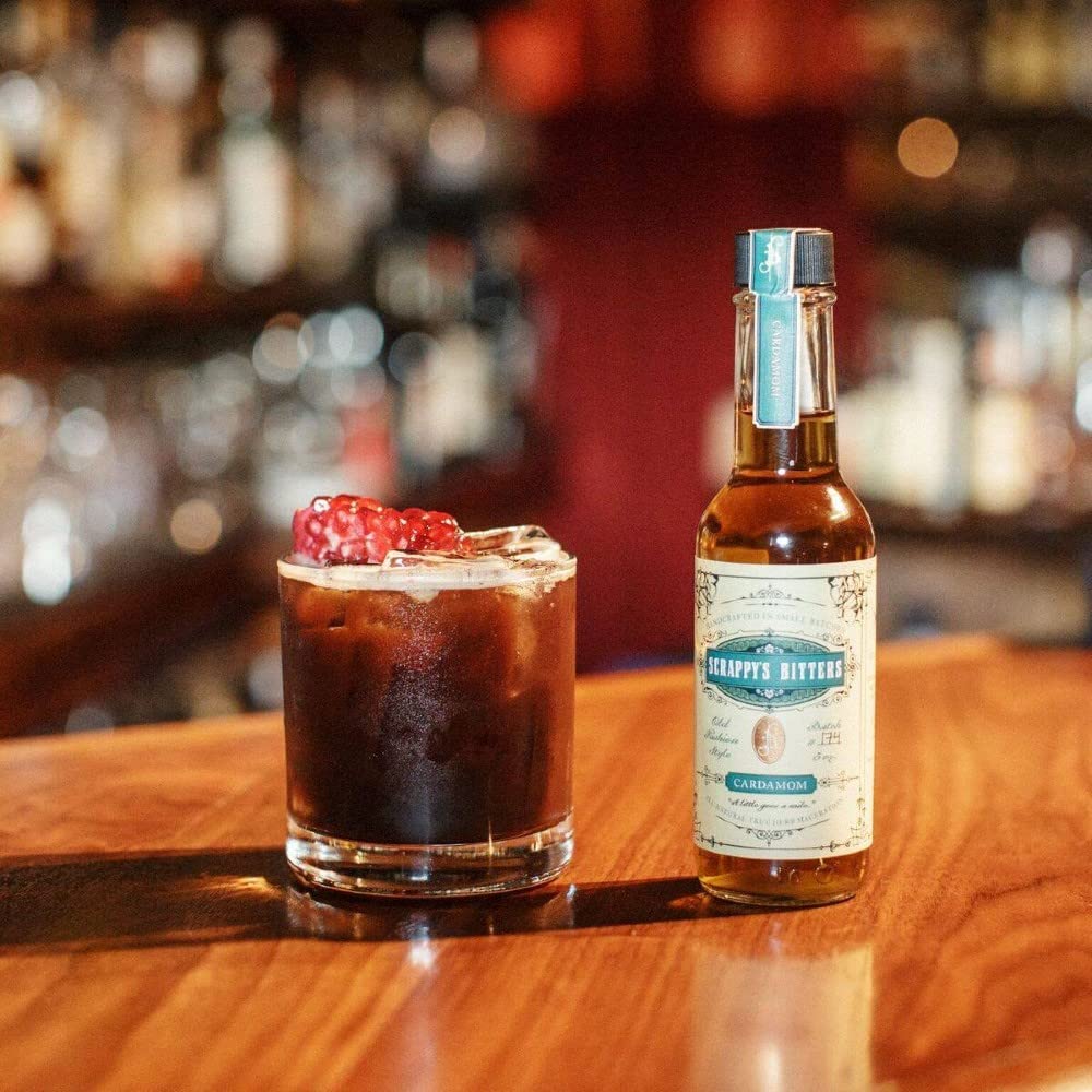 Scrappy’s Bitters, Cardamomo, paquete de 2 botellas