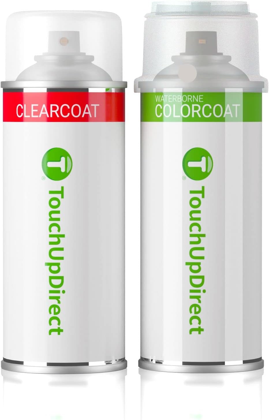 TouchUpDirect Aerosol de pintura de retoque metálico plateado 1C8 compatible con Toyota Exact Match – Paquete esencial