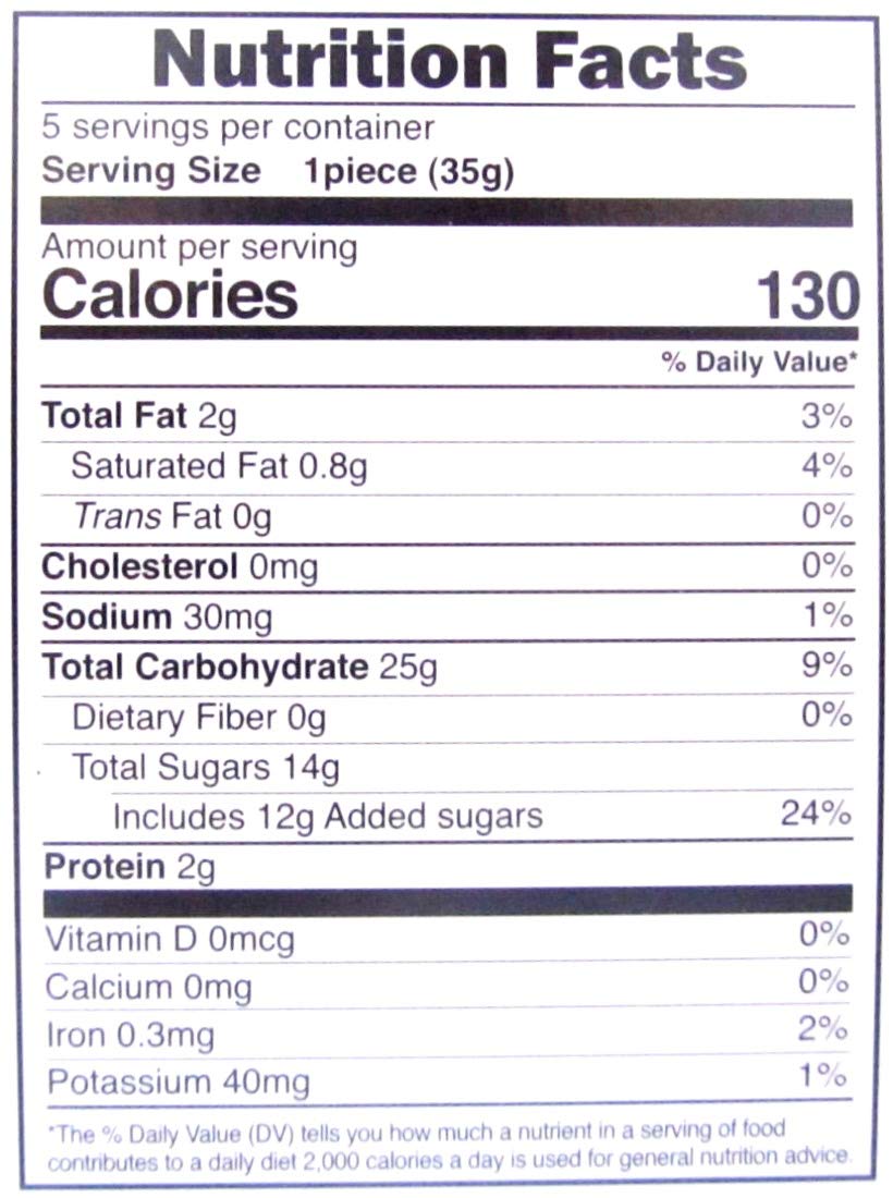 Baklavas hecho a mano, todo natural, elige tu relleno favorito, importado de Grecia, Candianuts – Caja de 6.17 onzas con 5 piezas (con miel y nueces