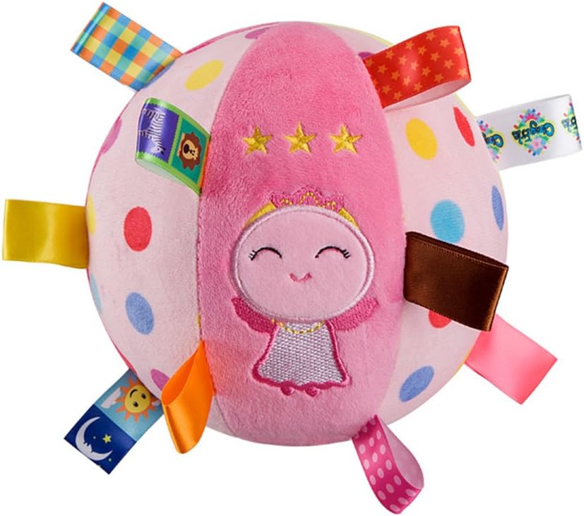 Pelota de juguetes sensoriales de peluche de 6 pulgadas, juguete antiestrés para dormir y relajarse, compañero tranquilo, bola pacífica