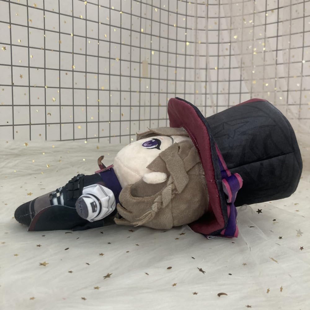 SSJTBEZX Genshin Lyney – Muñeca de peluche, bonita almohada para Navidad, Año Nuevo, cumpleaños, regalos para niños, muñeca suave, 9.1 in9.0 pulgadas