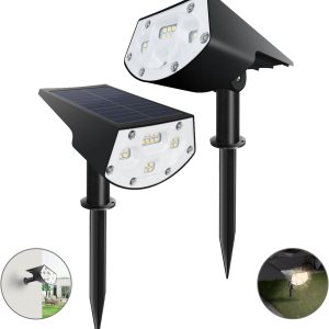 Luces solares para exteriores, 20 luces LED solares para exteriores IP65, impermeables, luces solares de encendidoapagado automático para jardín, Luces solares para exteriores, 20 luces LED solares para exteriores IP65, impermeables, luces solares de encendidoapagado automático para jardín,