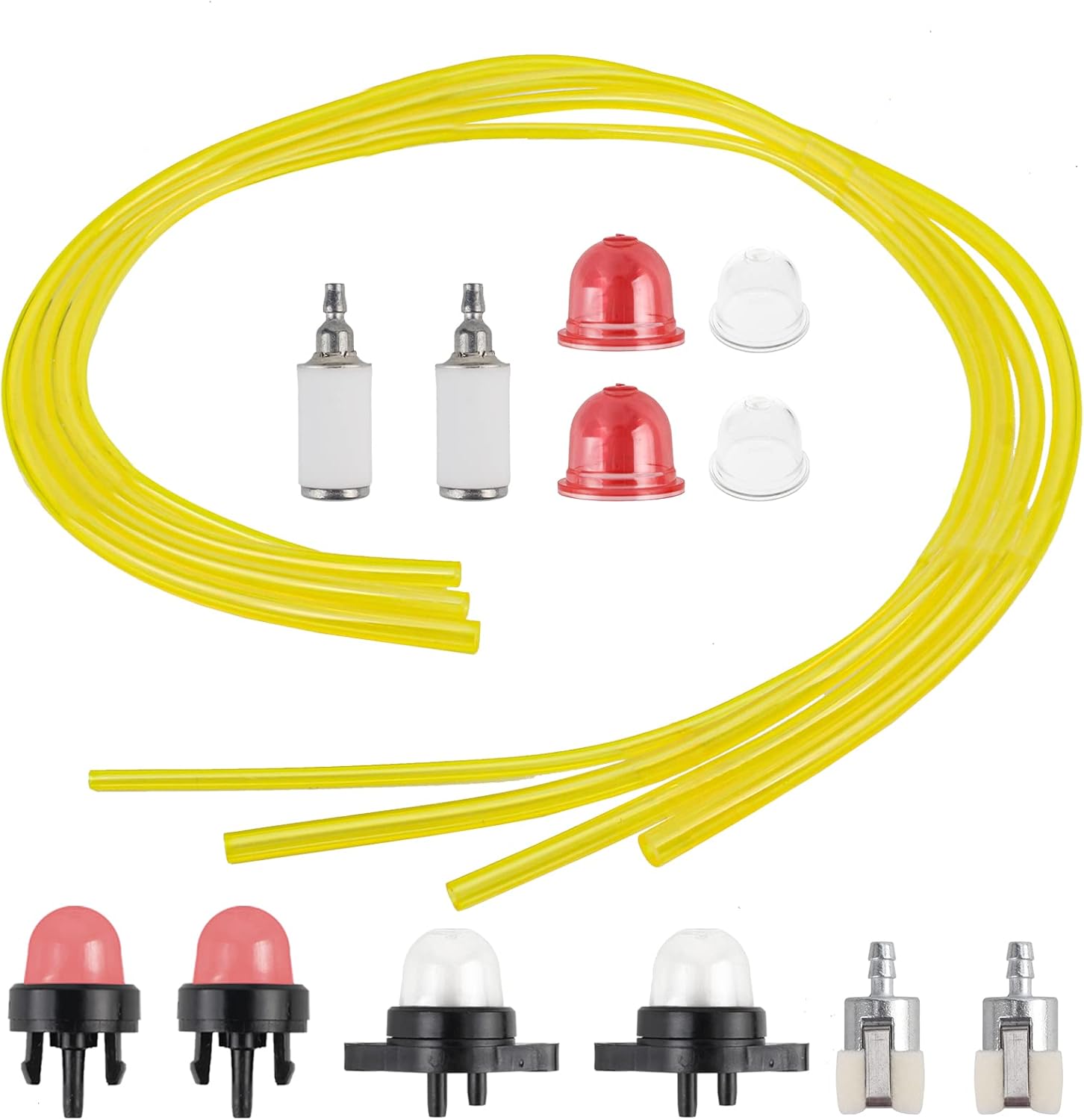 Fuel Lines 530095646 – Filtro de combustible para motosierra Hus Ryobi Homelite Craftman, cortadora de cuerdas, soplador de hojas de 2 tiempos Echo