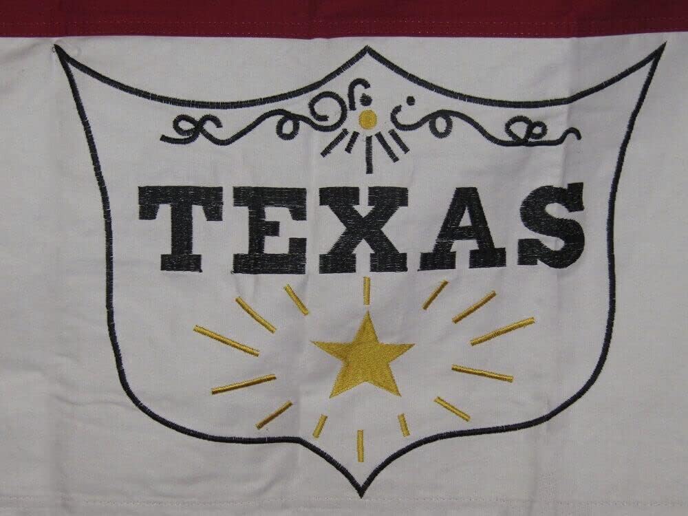 Premium 3×5 Embroidered 6th Cavalry Regiment 100% Cotton Flag 3’x5′ 3 clips