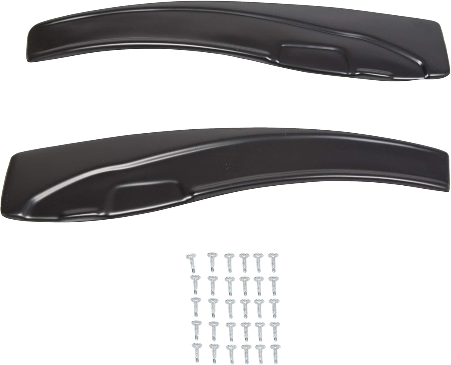 ECOTRIC Faldas laterales, paneles basculantes, par de protectores estilo ZR1, compatible con Chevrolet Corvette C6 Z06 2005-2013 (modelos de cuerpo