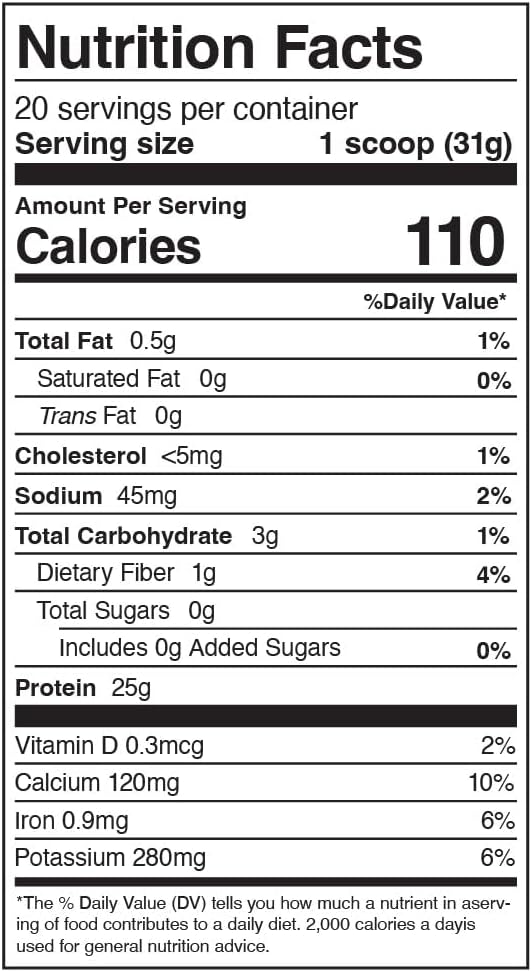 ProDough Gourmet Whey Isolate – Proteína en polvo hidrolizada para batido – Mezcla de enzimas de fácil digestión, 0.88 oz de proteína por porción,