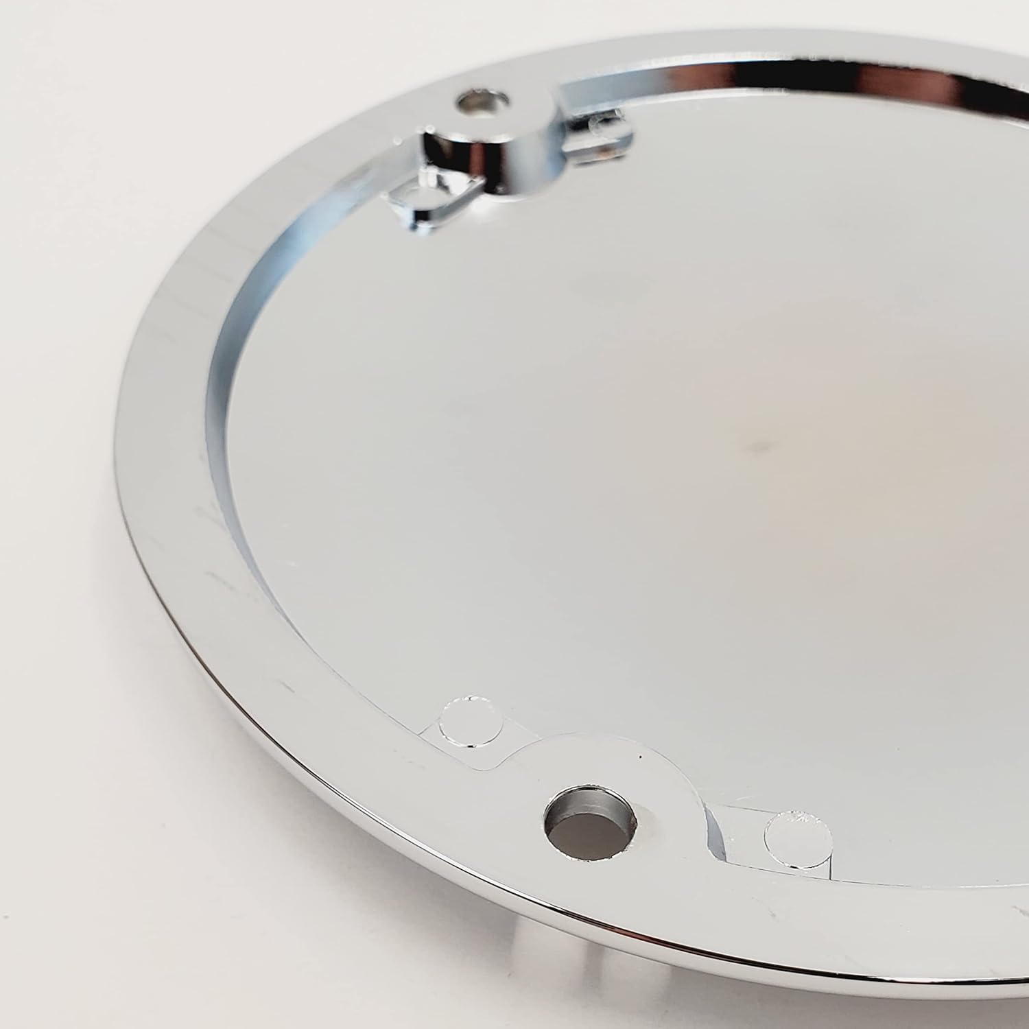 Cubierta de embrague cromada para Harley Big Twin Shovelhead y Evolution Softail, Dyna, FXR, Electra Glide, Tour Glide, Road KingGlide – Sustituye a
