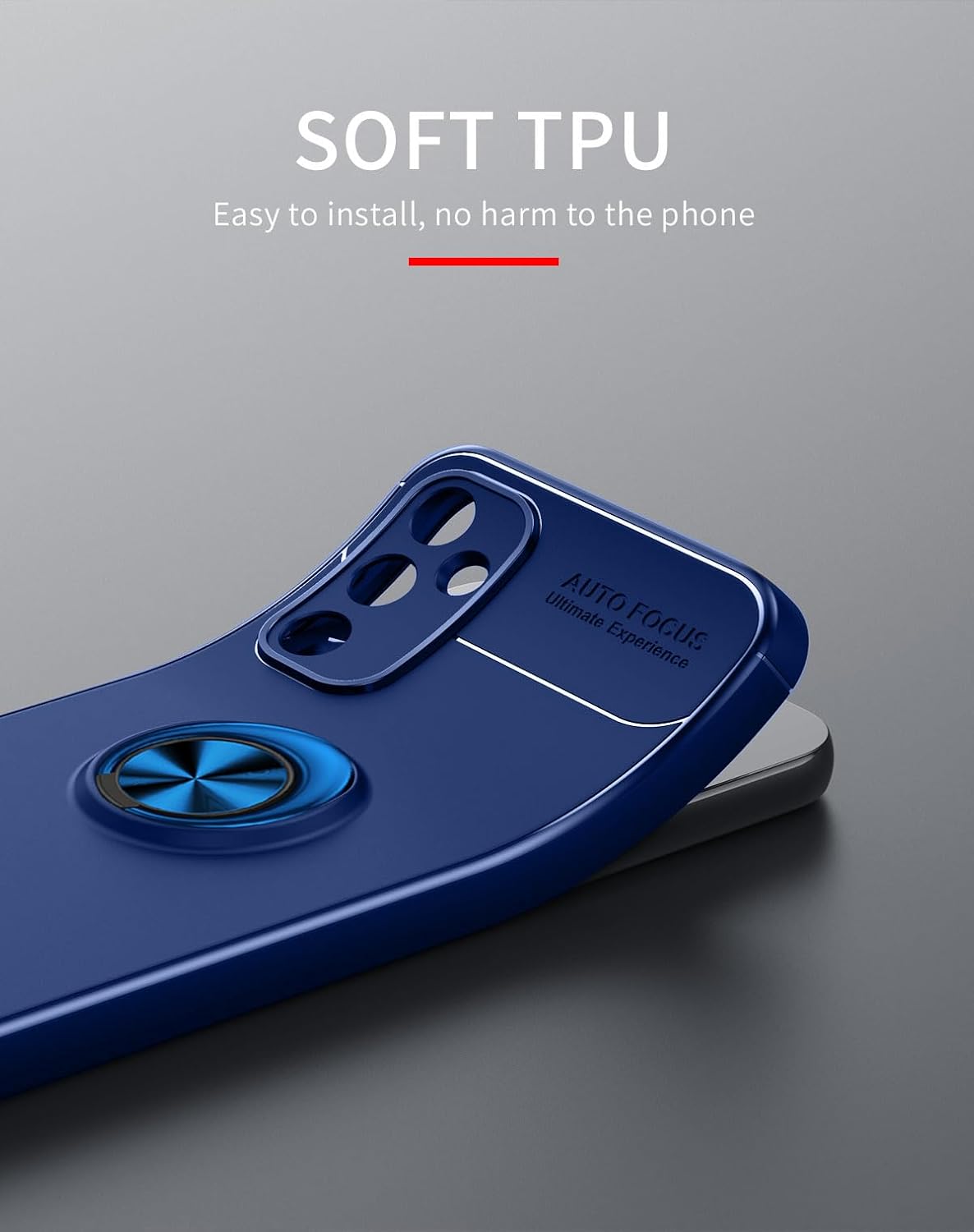 Asuwish Funda de teléfono para Samsung Galaxy A24 4G5G con protector de pantalla de vidrio templado y accesorios para celda, soporte de anillo