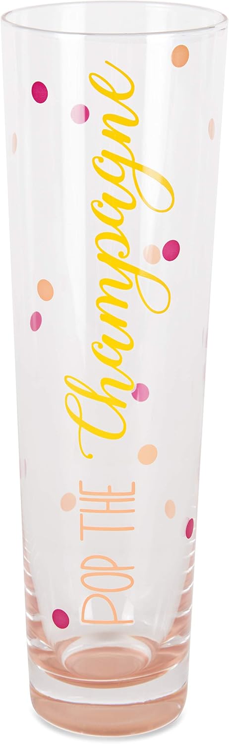 Pavilion Gift Company Pop Flauta de champán de 8 oz