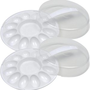 KRE Sure – Portador de huevos con tapa de 10.375 x 3.5 pulgadas, seguro para congelador, cocina, exterior, interior, cocina, cocina, día de San KRE Sure – Portador de huevos con tapa de 10.375 x 3.5 pulgadas, seguro para congelador, cocina, exterior, interior, cocina, cocina, día de San