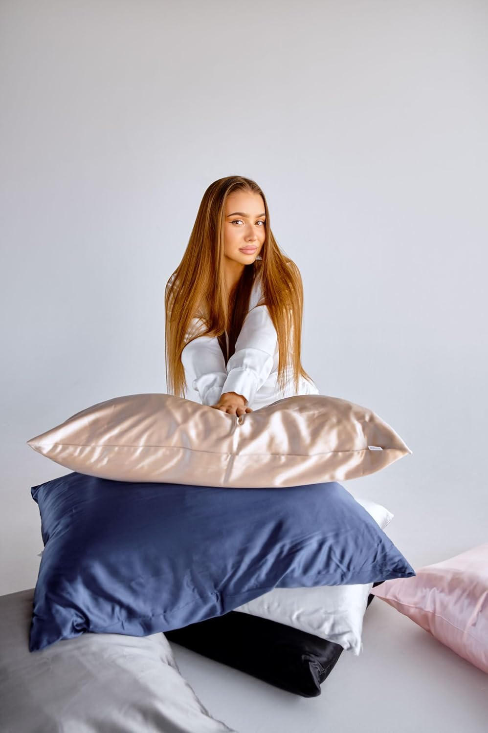 Funda de almohada de seda de morera Royaliz para cabello y piel  Funda de almohada refrescante  Fundas de almohada de seda para cabello y piel