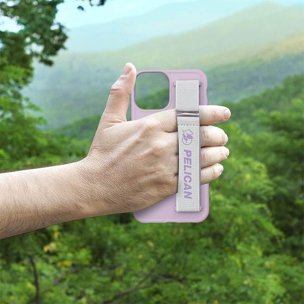PELICAN – Serie PROTECTOR SLING – Funda para iPhone 12 y iPhone 12 Pro (5G), protección contra caídas de 15pies, de 6.1 pulgadas, color morado malva