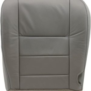 2002 03 04 05 06 07 para Ford F250 F-350 Lariat Cubierta de asiento inferior gris todo vinilo 2002 03 04 05 06 07 para Ford F250 F-350 Lariat Cubierta de asiento inferior gris todo vinilo