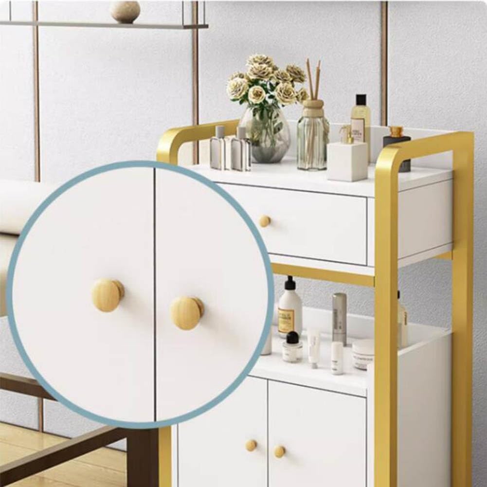 Gabinete de almacenamiento para estaciones de peluquería con ruedas, multiusos, soporte para carrito de salón de belleza, equipo de estilista para