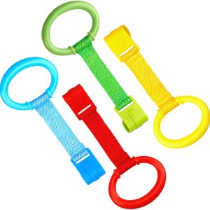 4 anillos de levantamiento para bebé, anillo de asistencia para tirar de pie, anillo de herramientas para caminata de bebé, gancho para cuna, 4 anillos de levantamiento para bebé, anillo de asistencia para tirar de pie, anillo de herramientas para caminata de bebé, gancho para cuna,
