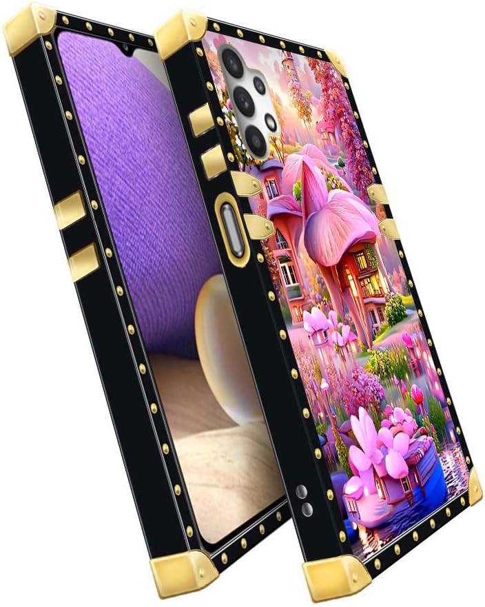 Funda compatible con Samsung Galaxy A32 5G, 1-Fantasy Manor para mujeres y niñas, TPU suave a prueba de golpes, funda protectora para Samsung Galaxy