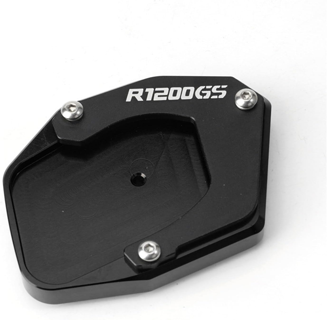 CNC aluminio for BMW R 1200 GS 2006-2012 R 1200 ADV Motorcycle Accessories Aluminum Side Stand Enlarge Kickstand Pad (Color  Blue)