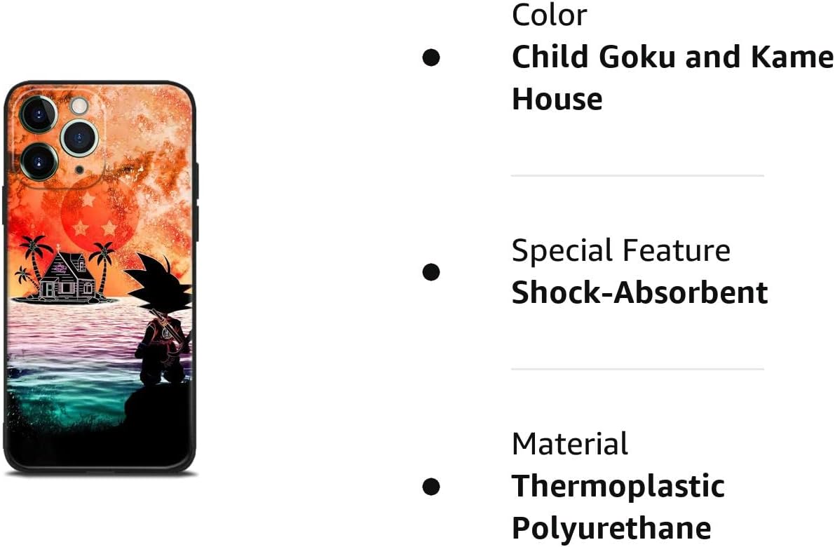 Funda protectora para teléfono de anime japonés, diseño de manga, anti-caída, a prueba de golpes, funda Kame House para iPhone 14