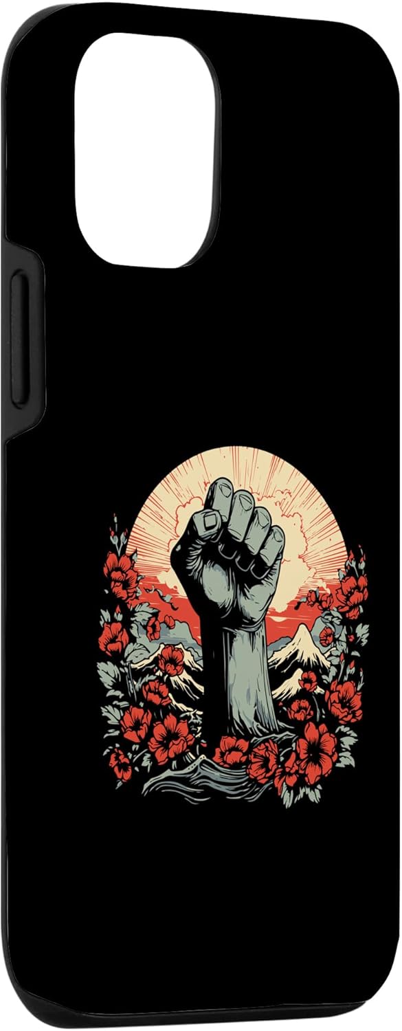 iPhone 14 RESIST Fist Raised BLACK HISTORY African Pride Meme Case