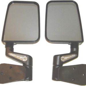 Rugged Ridge Kit de espejos de puerta, intermitentes LED, calefactables, negro 11015.20 Compatible con Jeep Wrangler YJTJ 1987-2002 Rugged Ridge Kit de espejos de puerta, intermitentes LED, calefactables, negro 11015.20 Compatible con Jeep Wrangler YJTJ 1987-2002
