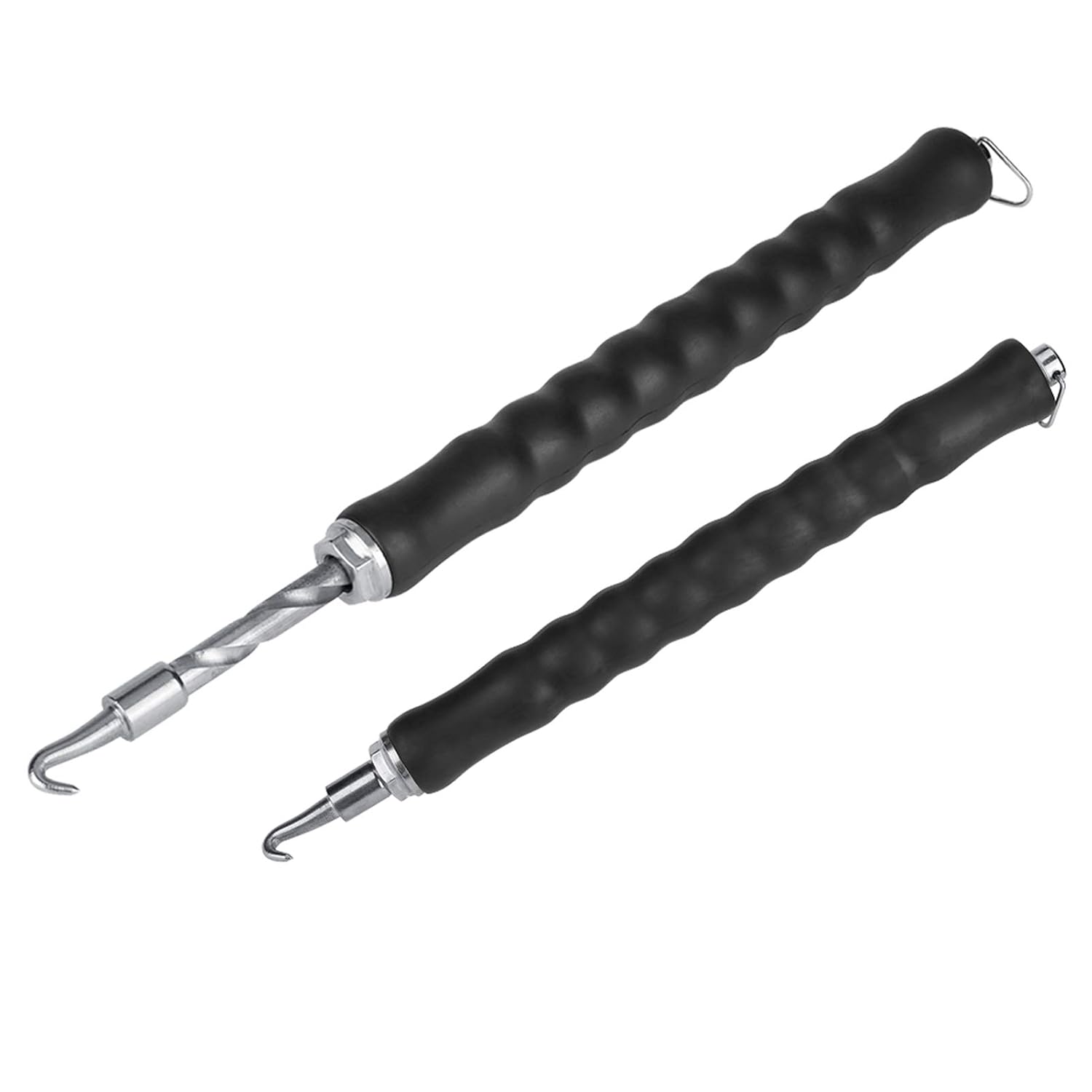 Tornador automático de alambre de lazo de armadura 12 pulgadas Gancho retráctil semiautomático Herramienta de atado de refuerzo de sitio de