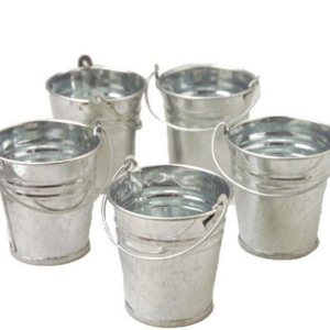 Minicubetas de metal Minicubetas de metal