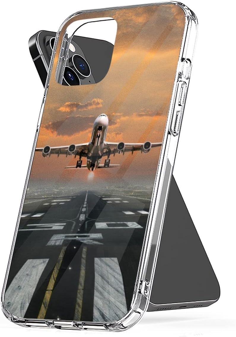 Funda para teléfono con protección de avión, accesorios de poliuretano termoplástico a prueba de golpes, compatible con iPhone 15 14 Pro Max 13 12