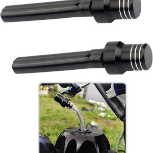 2 tapas de ventilación para tanque de combustible para automóvil, 2.75 x 0.47 pulgadas, válvula de tanque de gas de aleación CNC con bolas de acero, 2 tapas de ventilación para tanque de combustible para automóvil, 2.75 x 0.47 pulgadas, válvula de tanque de gas de aleación CNC con bolas de acero,