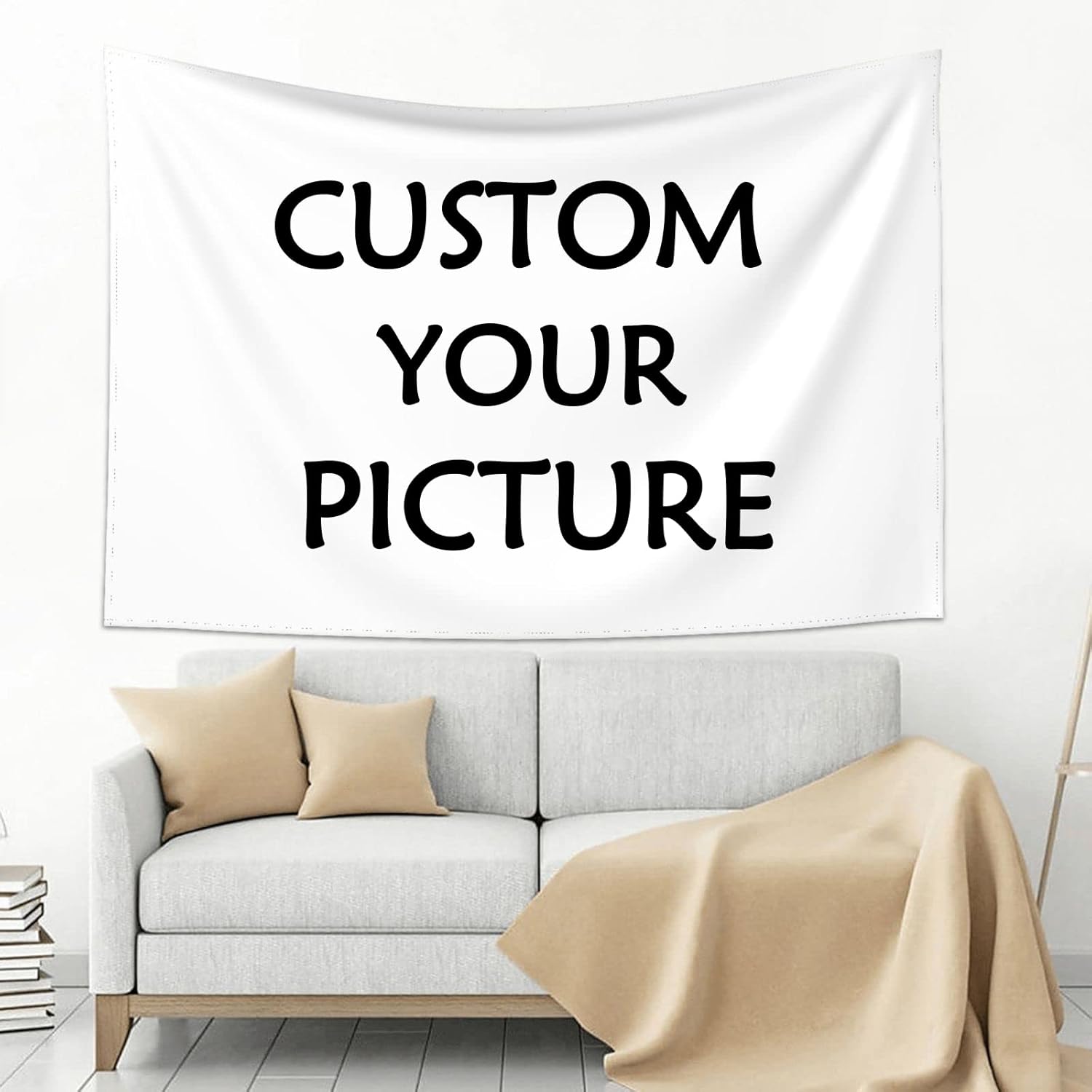 NEZIH Tapiz personalizado para dormitorio, estético, telón de fondo personalizado, imágenes para colgar en la pared, tapiz decorativo de habitación,