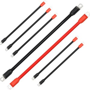 Kits de cableado de cables de batería compatibles con carritos de golf EZGO TXT 1994-2023 36 voltios 36 V y 48 voltios 48 V, con carrito de golf Kits de cableado de cables de batería compatibles con carritos de golf EZGO TXT 1994-2023 36 voltios 36 V y 48 voltios 48 V, con carrito de golf