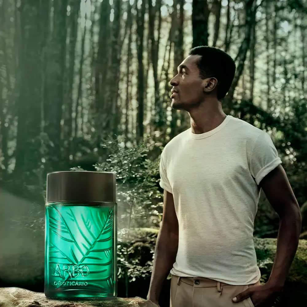 Boticario – Linha Arbo (Intenso) – Colonia Masculina 3.4 fl oz – Colección Arbo (Intense) – Eau de Toilette 3.4 Fl Oz