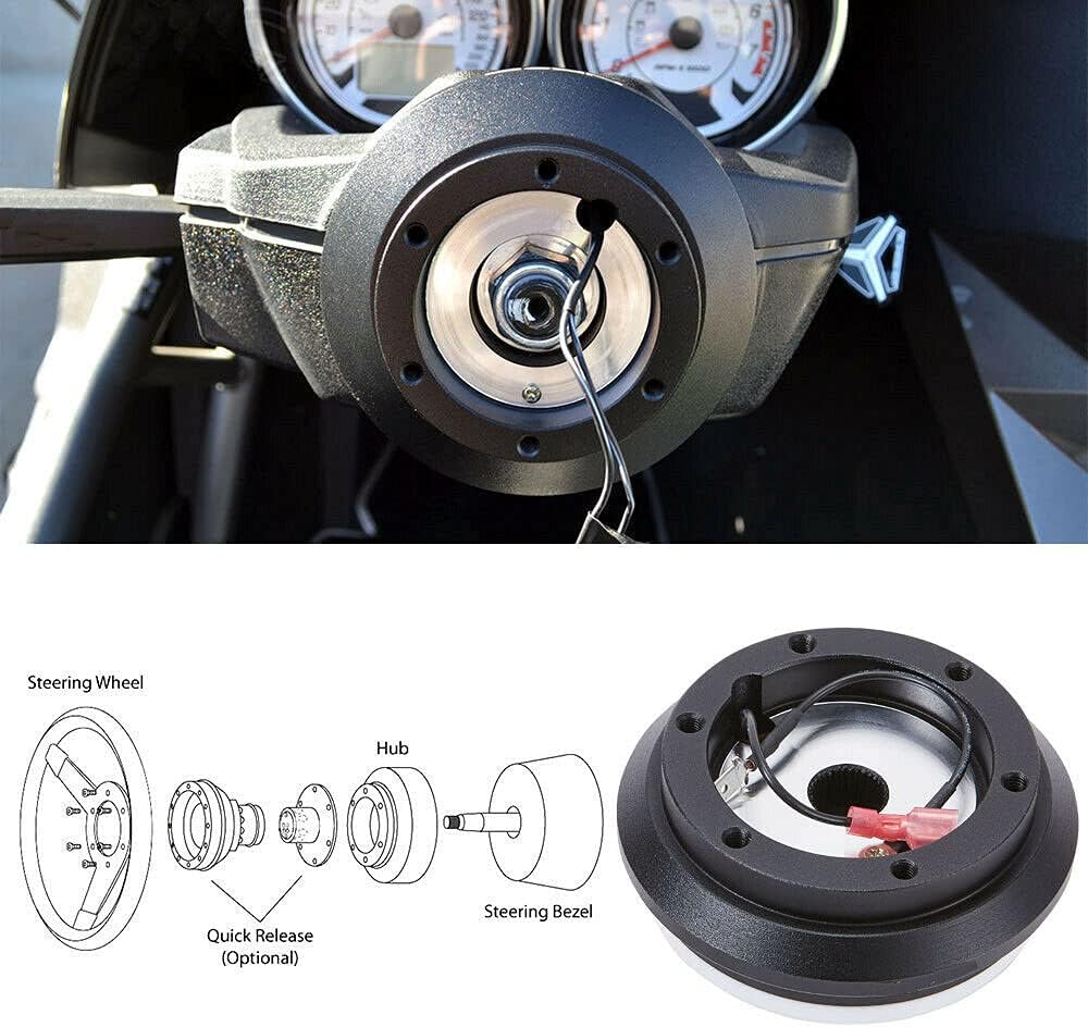 Billet Kit de adaptador de cubo corto de aluminio para Honda Civic Integra Accord
