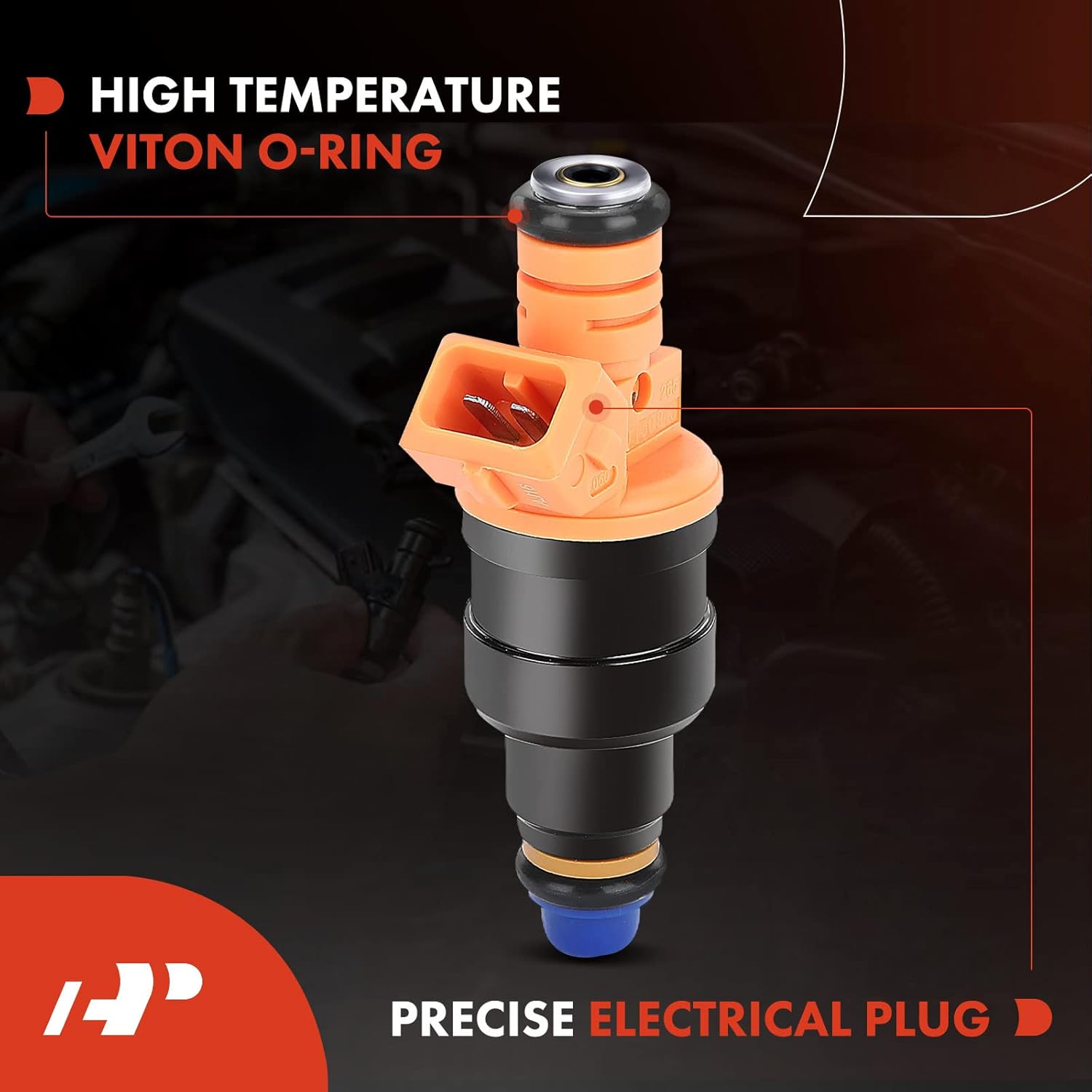 A-Premium Juego de 8 inyectores de combustible  Compatible con vehículos Ford, Lincoln, Mercury  4.6L 5.0L 5.4L 5.8L – E150, E250, E350, F150, F250,