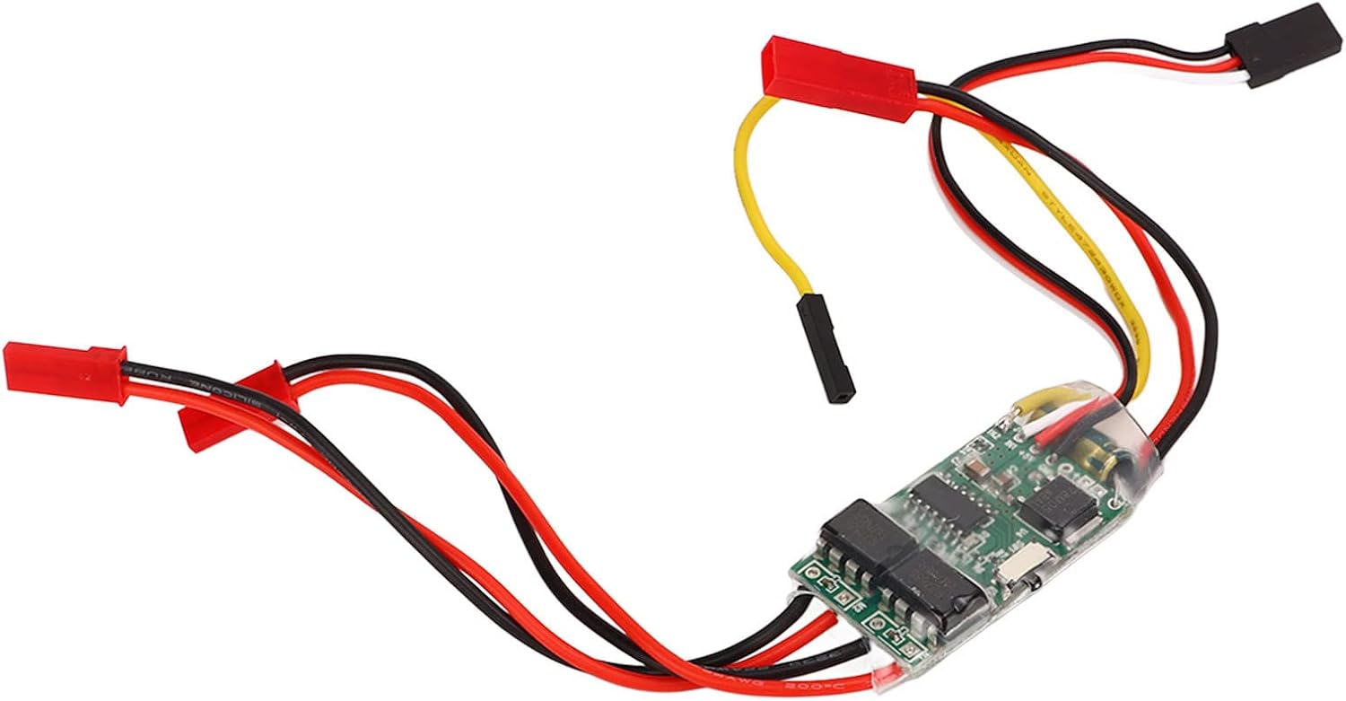 Reemplazo ESC cepillado RC, controlador de velocidad de motor cepillado RC Protección de pérdida de señal del acelerador para actualización