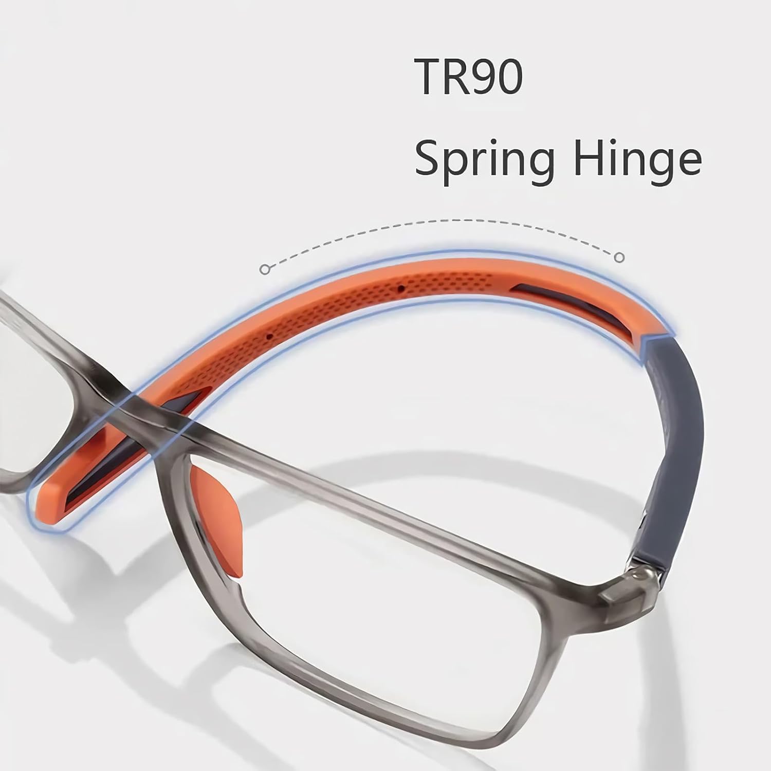 Gafas presbípicas de luz azul ultraligeras para hombre, con bloqueo de luz azul, lentes de lectura para computadora para mujeres y hombres