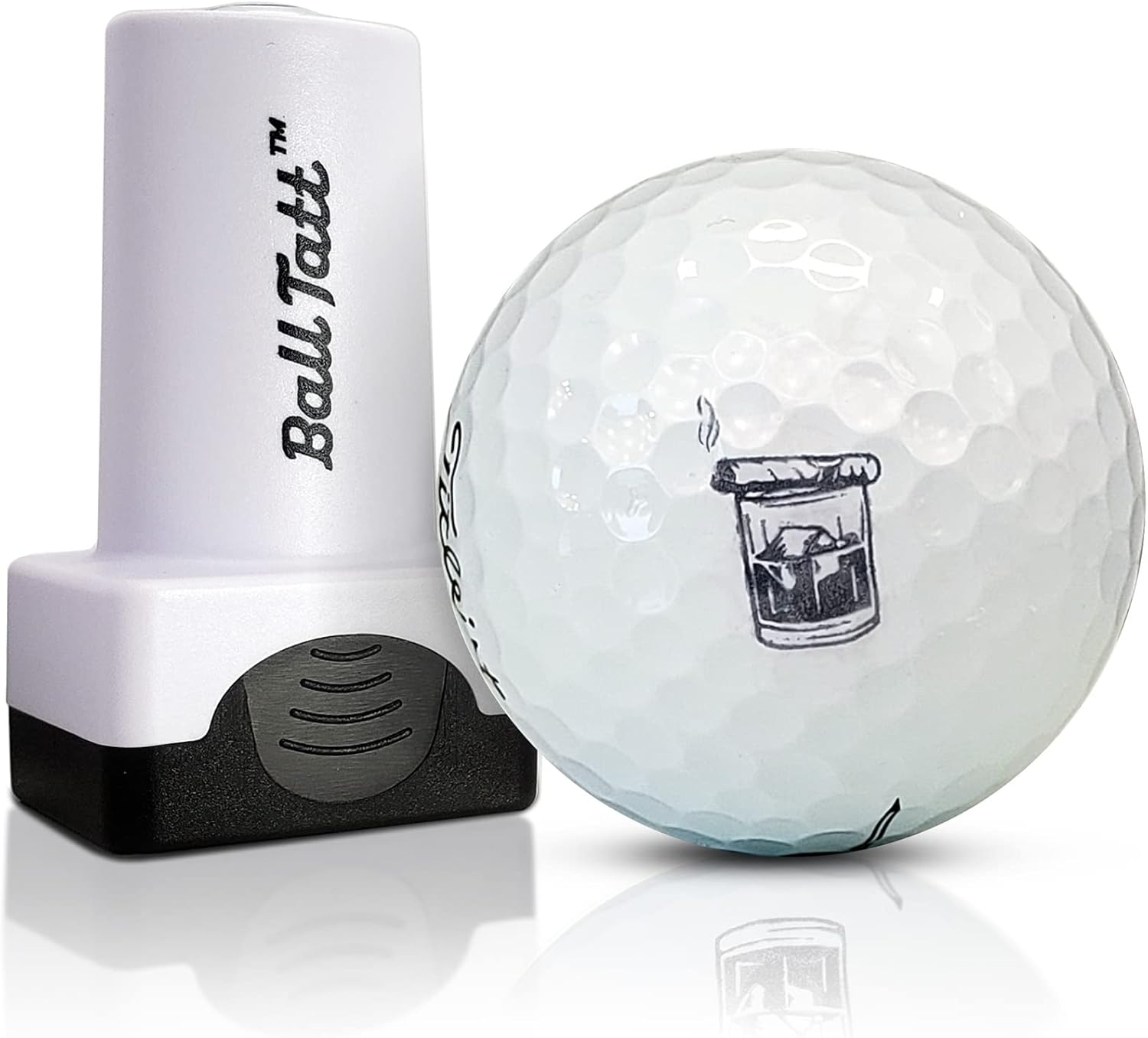 Ball Tatt – Sello de pelota de golf para cigarros de whisky, sello de pelota de golf, marcadores de sellos de pelotas de golf autoentintados,