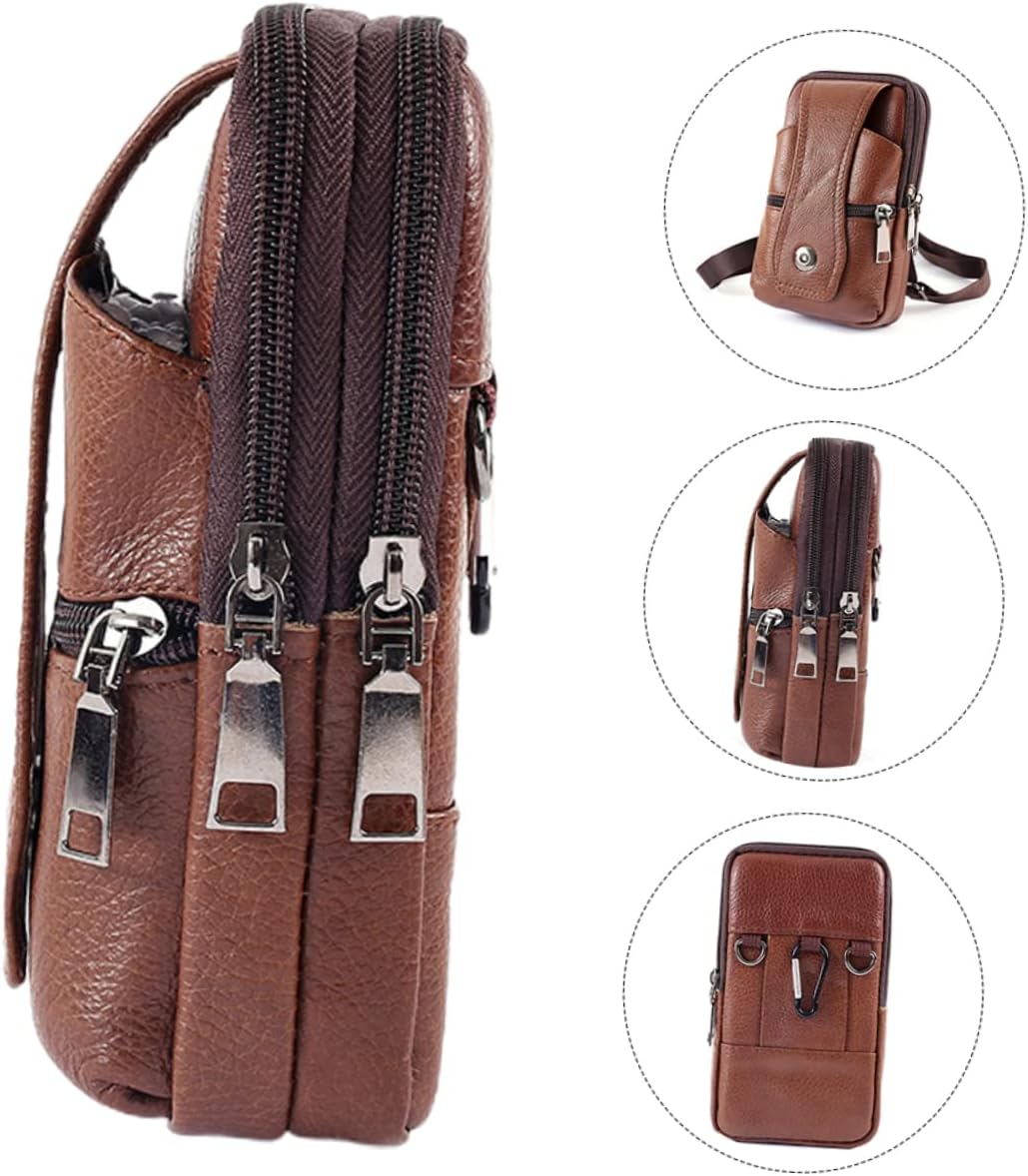 GALPADA 1 Pc Men’s Mobile Phone Bag Casual Bag for Men Trendy Waist Purse Practical Waist Purse Creative Smartphone Bag Waterproof Waist Pouch