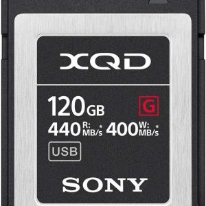 Sony Tarjeta de memoria profesional XQD G serie 120GB (QD-G120FJ) Sony Tarjeta de memoria profesional XQD G serie 120GB (QD-G120FJ)